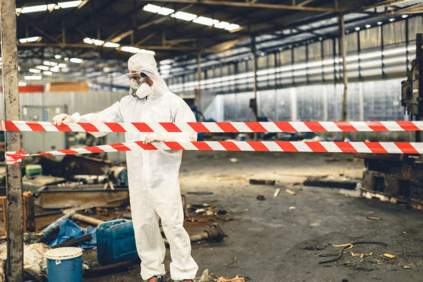 Professional Trauma Scene Cleanup technician working in Irene, SD